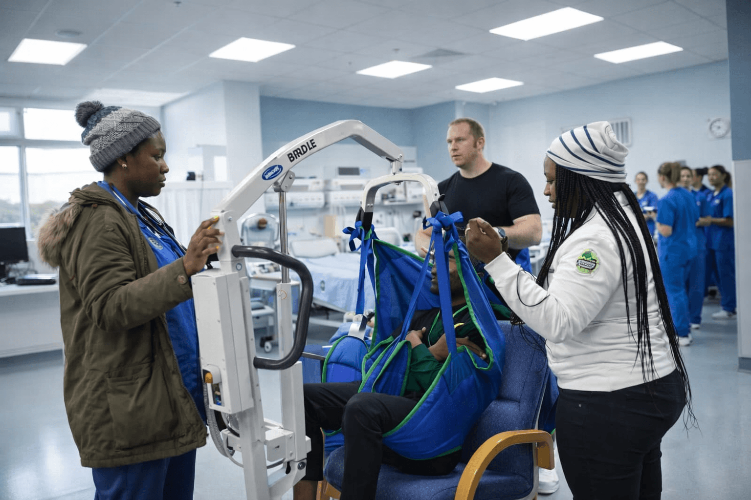 Professional team meeting